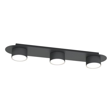 Griestu lampa DIAZ 3xGX53/12W/230V melna