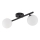 Griestu lampa ELYON 5xG9/40W/230V melna
