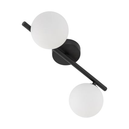 Griestu lampa ELYON 5xG9/40W/230V melna