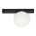 Griestu lampa FIT 1xE14/10W/230V melna/balta