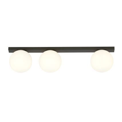 Griestu lampa FIT 3xE14/10W/230V melna/balta