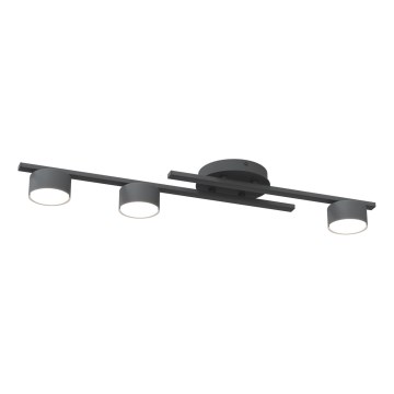 Griestu lampa FRAGMENT 3xGX53/12W/230V melna