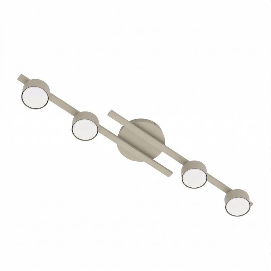 Griestu lampa FRAGMENT 4xGX53/12W/230V, bēšā krāsā