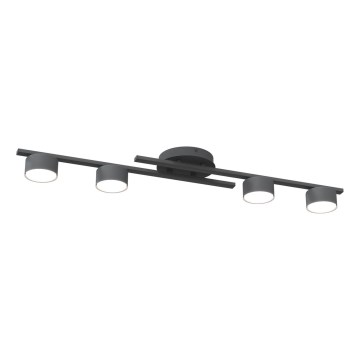 Griestu lampa FRAGMENT 4xGX53/12W/230V melna