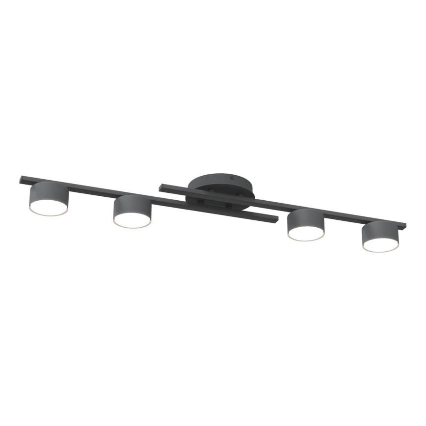 Griestu lampa FRAGMENT 4xGX53/12W/230V melna