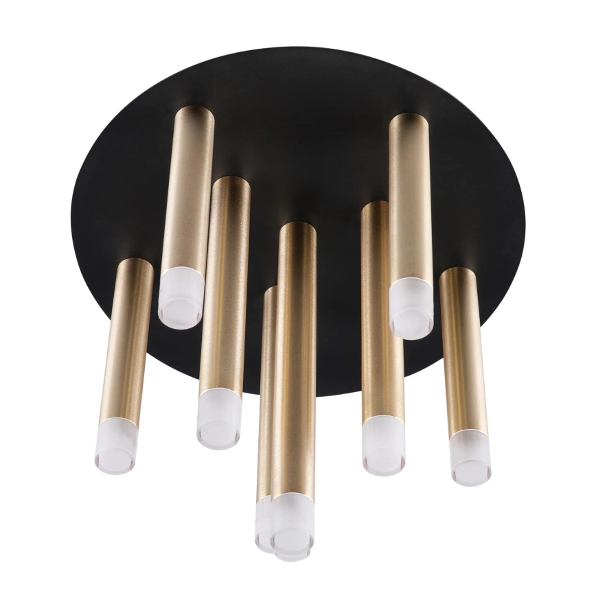 Griestu lampa GLAM 9xG9/8W/230V zelta