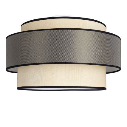 Griestu lampa GRACE 1xE27/60W/230V krēmkrāsa/pelēka