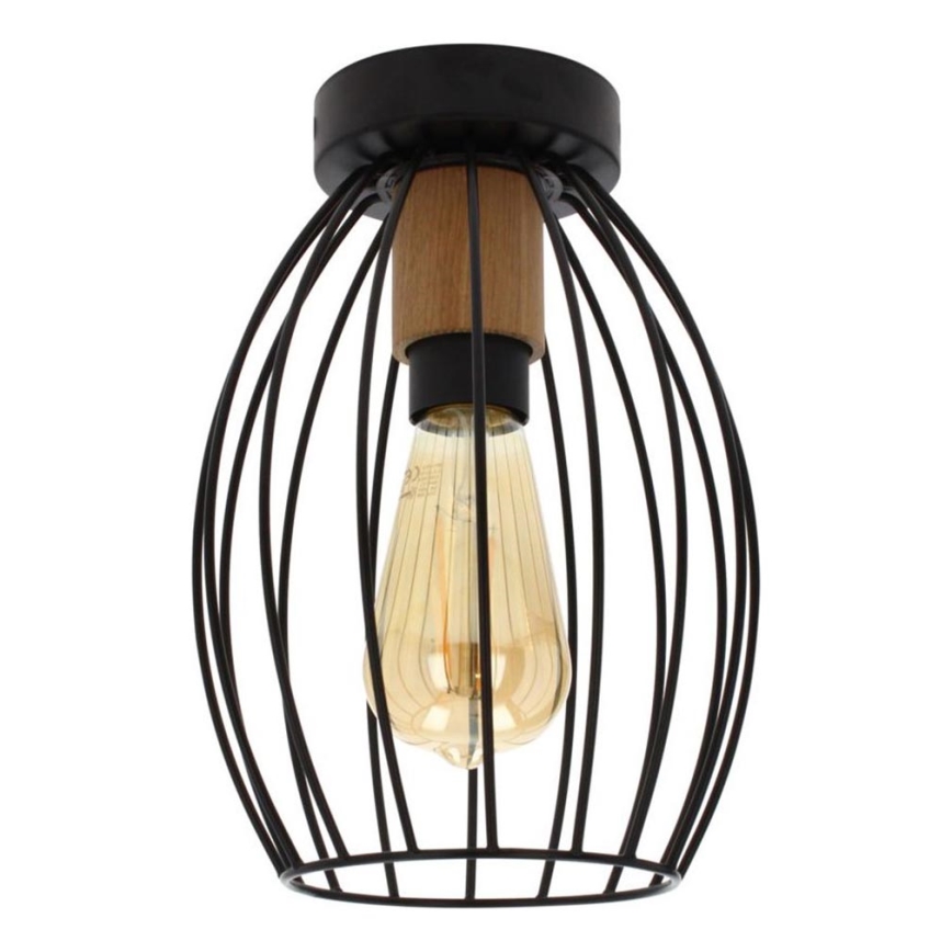 Griestu lampa GUNNAR 1xE27/60W/230V ozols