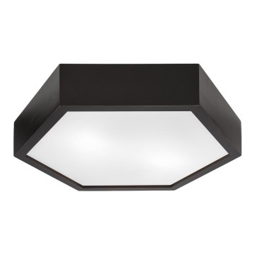 Griestu lampa HEX 2xE27/60W/230V d. 43 cm priede venge