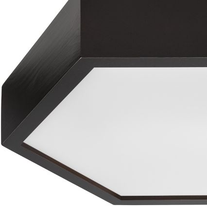 Griestu lampa HEX 2xE27/60W/230V d. 43 cm priede venge