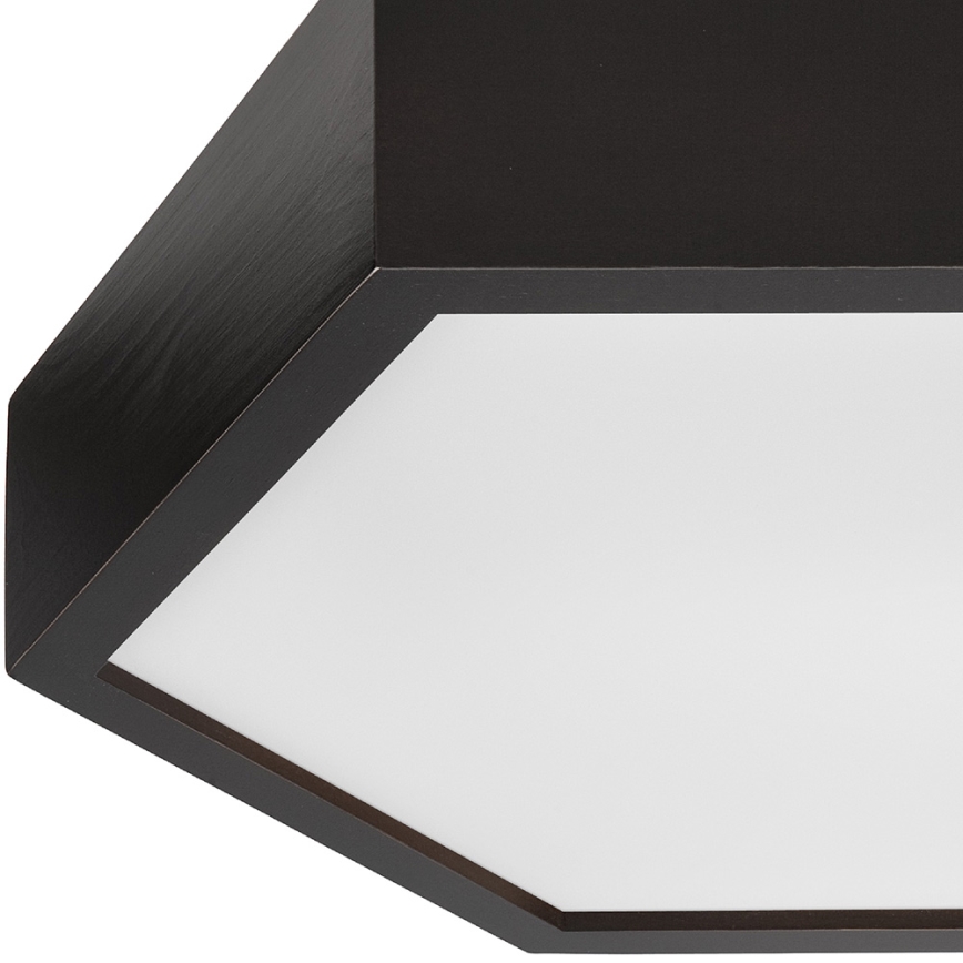 Griestu lampa HEX 2xE27/60W/230V d. 43 cm priede venge