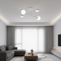 Griestu lampa HOLON, virsmas piestiprināma, 2xG9/8W/230V + 2xGX53/12W, pelēka