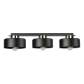 Griestu lampa IGNIA 3xE27/60W/230V melna