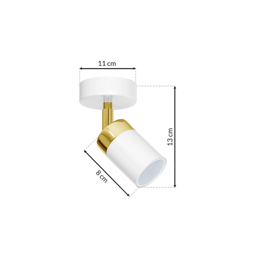 Griestu lampa JOKER 1xGU10/25W/230V balts