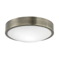Griestu lampa JONAS 1xE27/60W/230V d. 26 cm patina