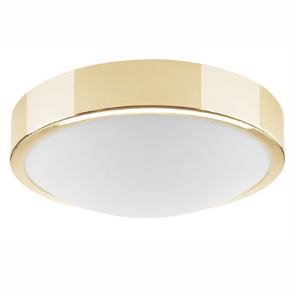 Griestu lampa JONAS 1xE27/60W/230V d. 26 cm zeltaina