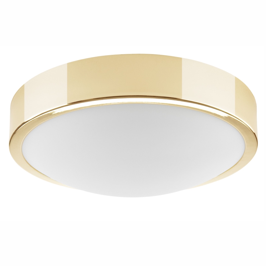 Griestu lampa JONAS 1xE27/60W/230V d. 26 cm zeltaina