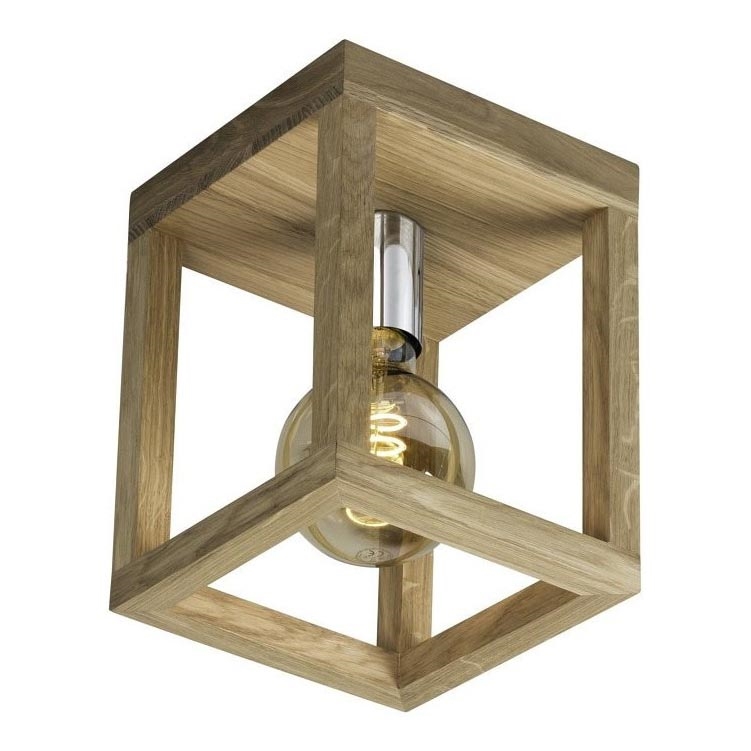Griestu lampa KAGO 1xE27/60W/230V matēts ozols
