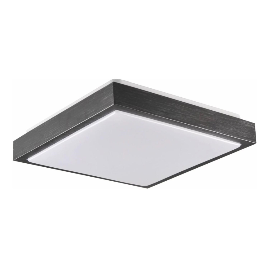 Griestu lampa KAZIMIERZ 2xE27/20W/230V 29,5x29,5 cm melna