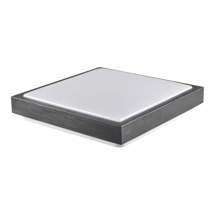 Griestu lampa KAZIMIERZ 2xE27/20W/230V 29,5x29,5 cm melna