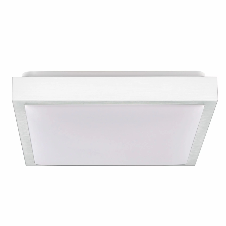 Griestu lampa KAZIMIERZ 2xE27/20W/230V 29,5x29,5 cm sudraba