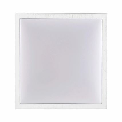 Griestu lampa KAZIMIERZ 2xE27/20W/230V 29,5x29,5 cm sudraba