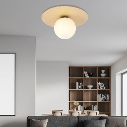 Griestu lampa KENZO 1xE14/10W/230V bēša