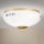 Griestu lampa LANDHAUS 1xE27/60W/230V Ø 21 cm misiņš/balta/zila
