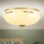 Griestu lampa LANDHAUS 3xE27/60W/230V Ø 35 cm misiņš/bēšs/zaļš