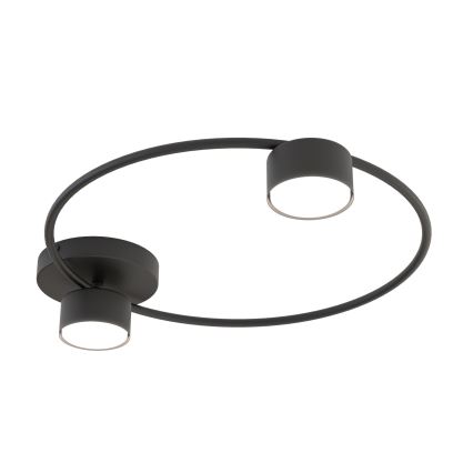 Griestu lampa LUCIO 2xGX53/12W/230V melna