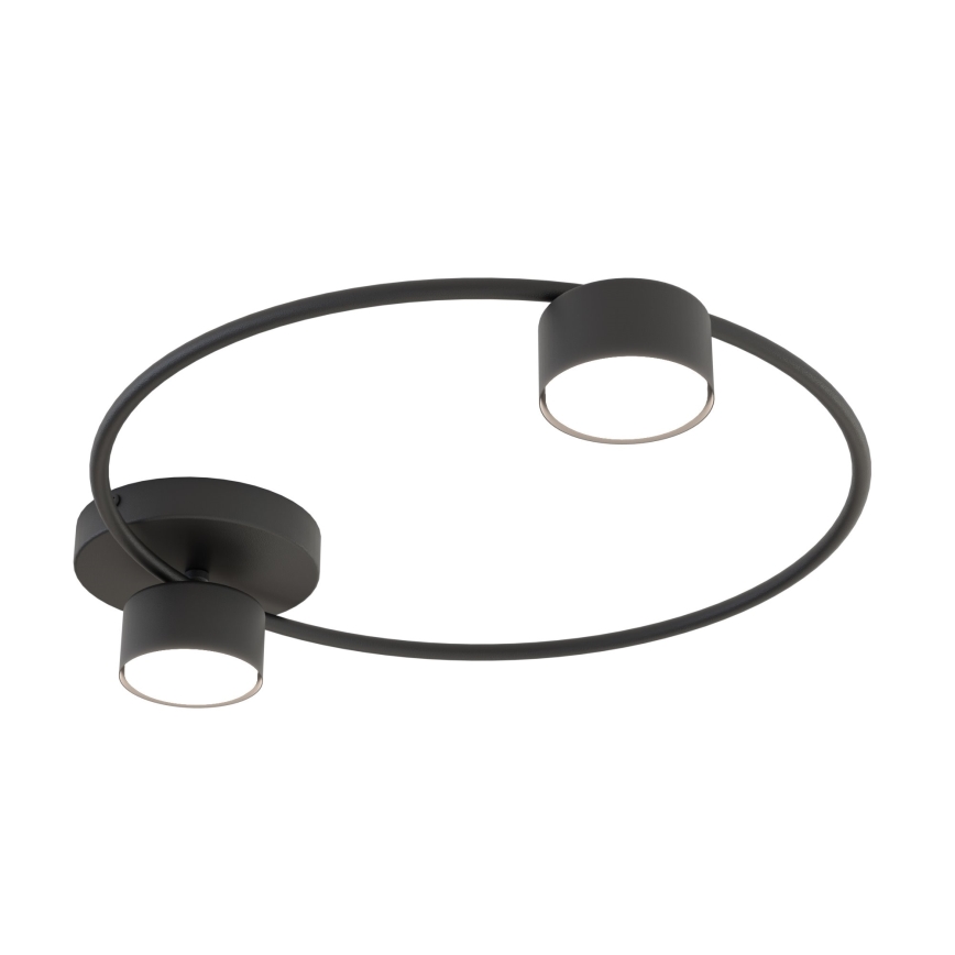 Griestu lampa LUCIO 2xGX53/12W/230V melna