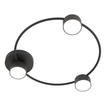 Griestu lampa LUCIO 3xGX53/12W/230V melna