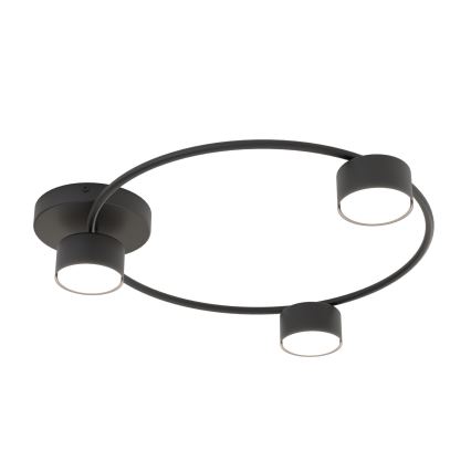 Griestu lampa LUCIO 3xGX53/12W/230V melna