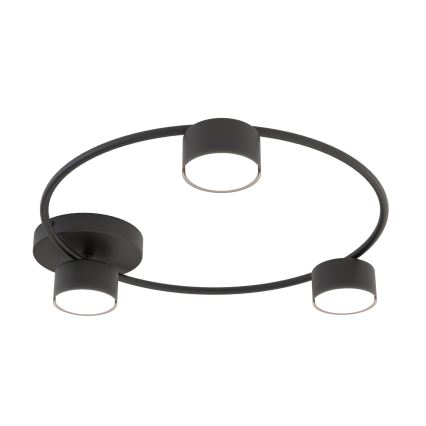 Griestu lampa LUCIO 3xGX53/12W/230V melna