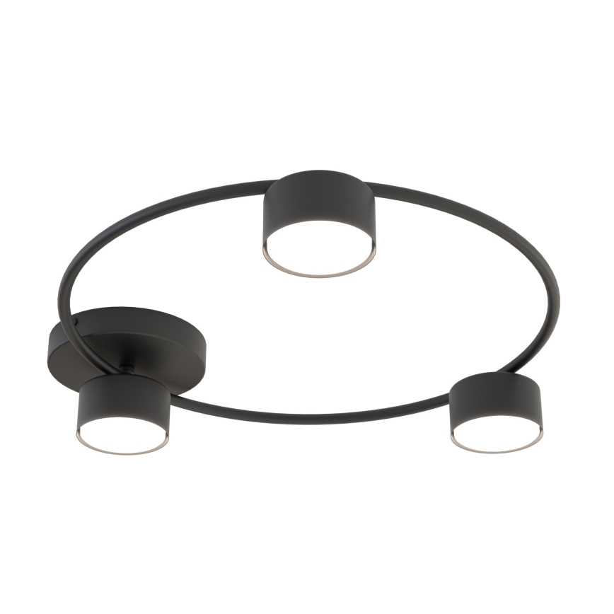 Griestu lampa LUCIO 3xGX53/12W/230V melna