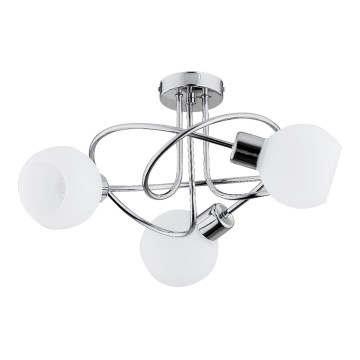 Griestu lampa MAMBO 3xE27/15W/230V spīdīgs hroms