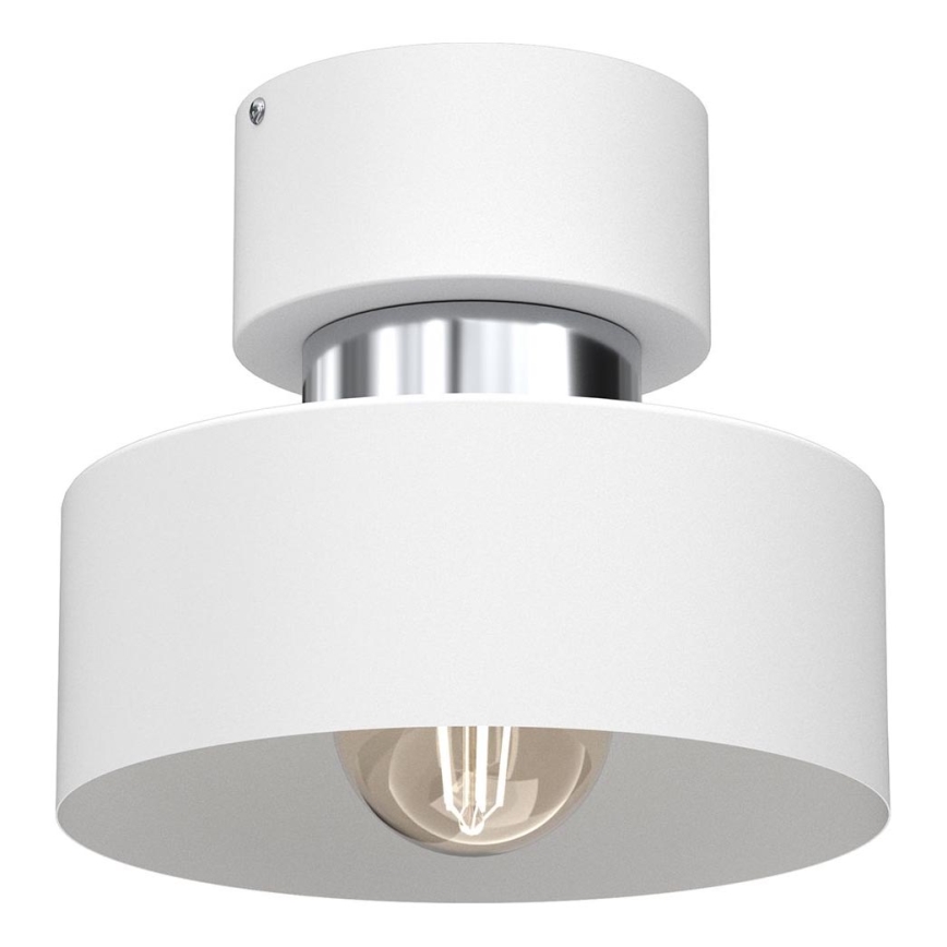 Griestu lampa MARTI 1xE27/15W/230V balta/hroms