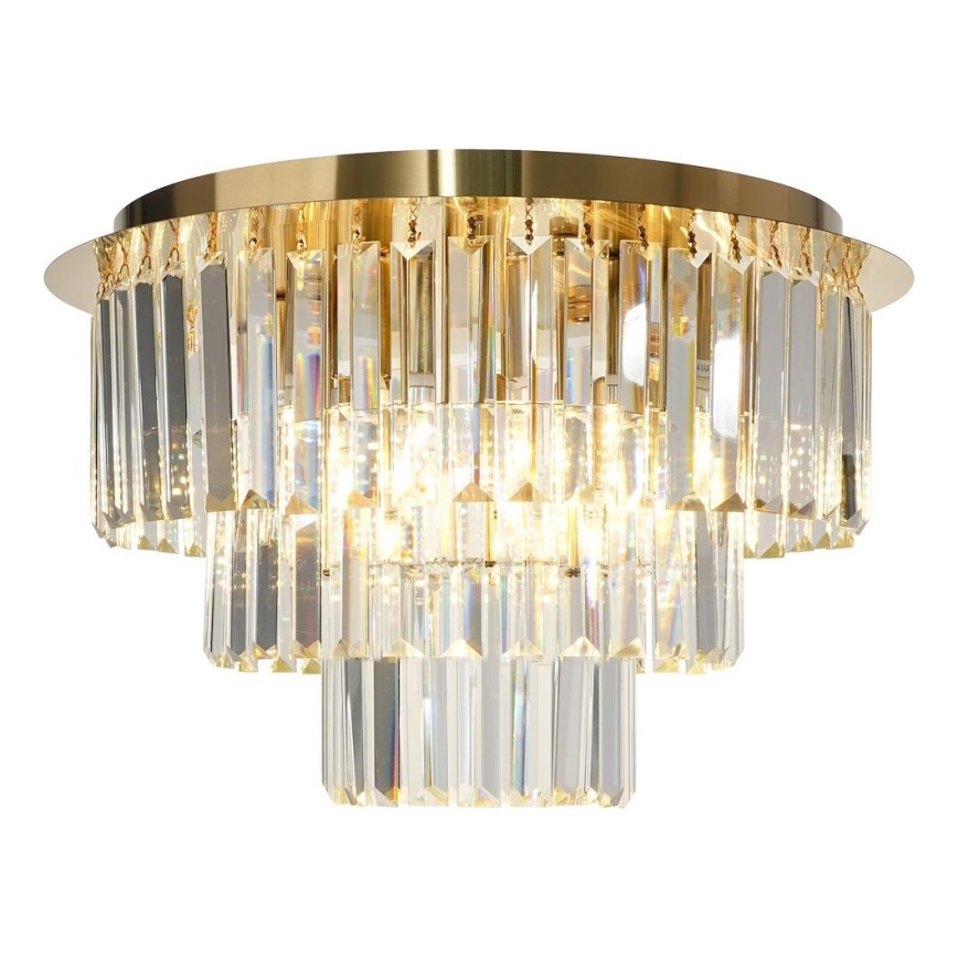 Griestu lampa MILANO 6xE14/40W/230V zelta