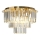 Griestu lampa MILANO 6xE14/40W/230V zelta