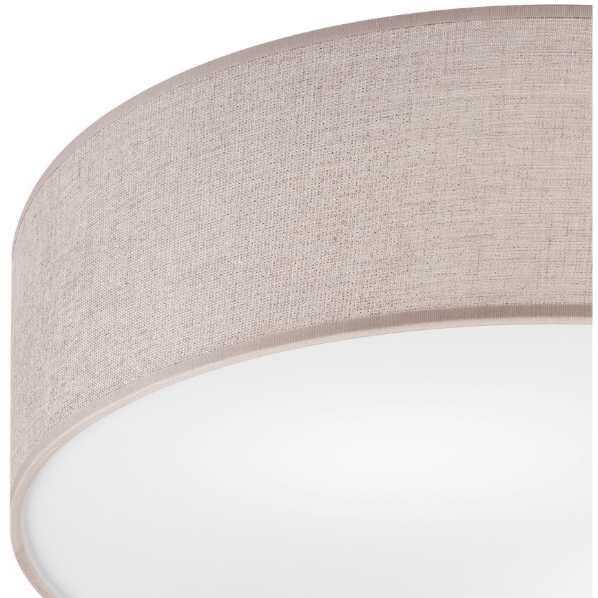 Griestu lampa MONTE 2xE27/60W/230V bēša