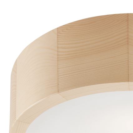 Griestu lampa NATURAL 1xE27/60W/230V, Ø 27,5 cm, priede