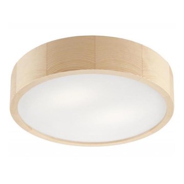 Griestu lampa NATURAL 2xE27/60W/230V, Ø 37,5 cm, no priedes