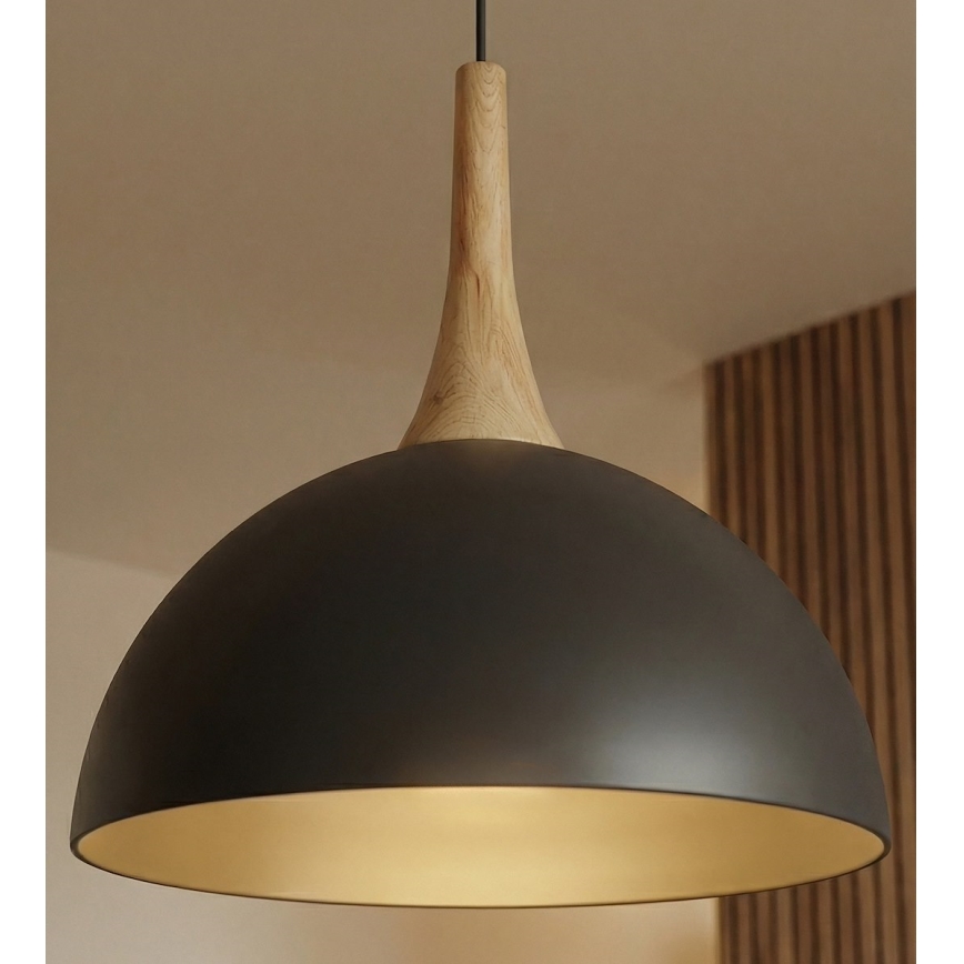 Griestu lampa NAUTICA ar kabeli 1xGX53/12W/230V, melna