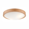 Griestu lampa OAK SLIM 2xE27/60W/230V ozols ø 37 cm