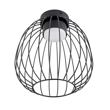Griestu lampa OVELLA 1xGX53/10W/230V Ø 25 cm melna