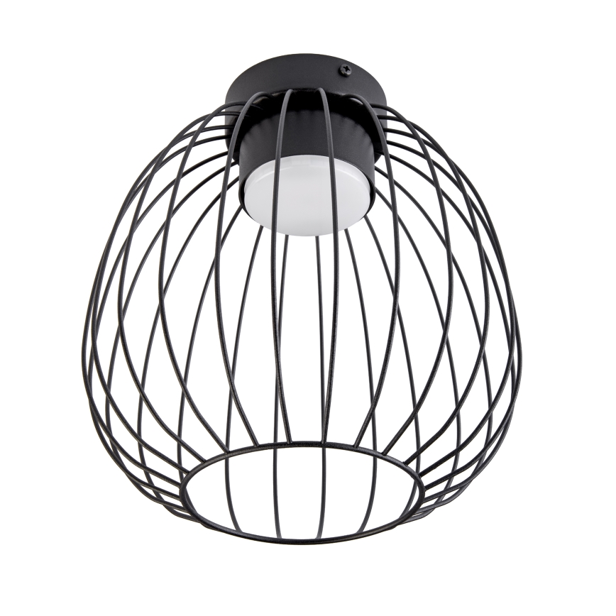 Griestu lampa OVELLA 1xGX53/10W/230V Ø 25 cm melna