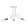 Griestu lampa OXFORD, virsmas montāža, 3xE27/15W/230V, misiņš/balts