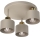 Griestu lampa PARKLA 3xE27/15W/230V bēša/zelta