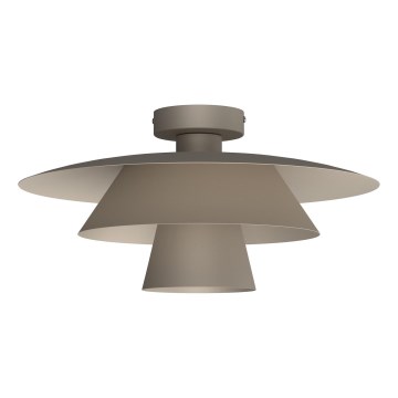 Griestu lampa PLATO 1xE27/15W/230V Ø 32 cm bēša