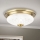 Griestu lampa PORTO 1xE27/40W/230V d. 26 cm zelta